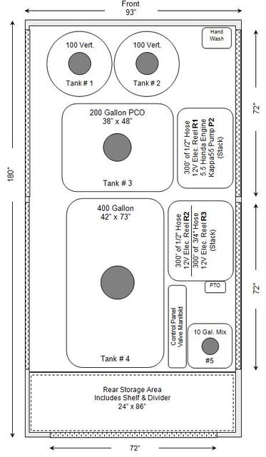view d 1560 series spray truck cci